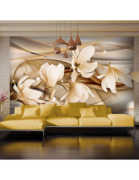 Papier peint DANCE OF FLOWERS - par Artgeist