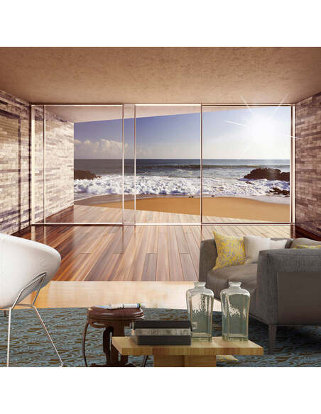 Papier peint MEETING AT THE SEA - par Artgeist