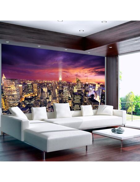 Papier peint EVENING IN NEW YORK CITY - par Artgeist