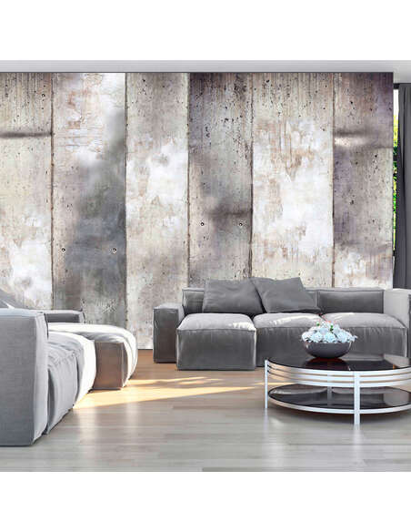 Papier peint GRAY STRIPES - par Artgeist