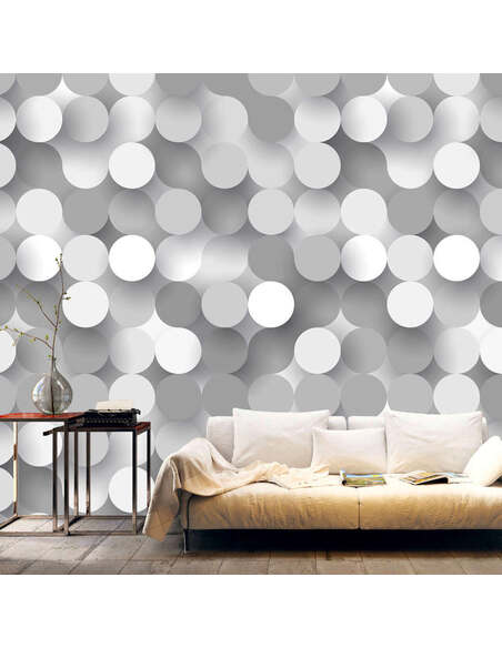 Papier peint SILVER NET - par Artgeist