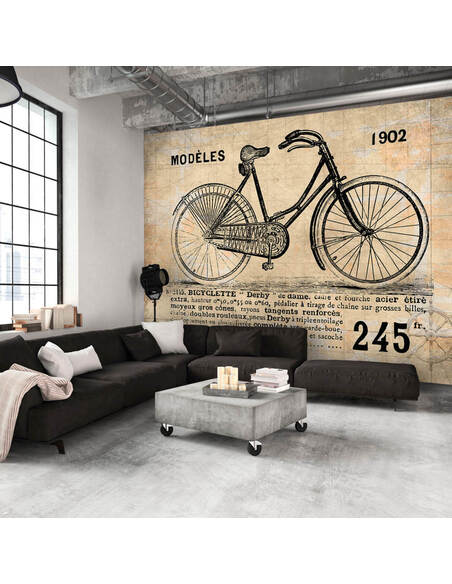 Papier peint VÉLO ANCIEN - par Artgeist