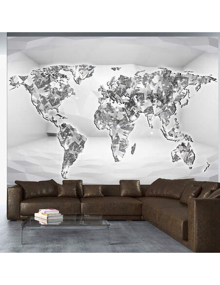 Papier peint DIAMOND MAP - par Artgeist