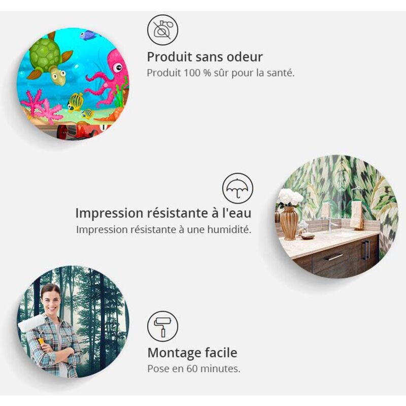 Papier peint CAREFREE AFTERNOON - par Artgeist