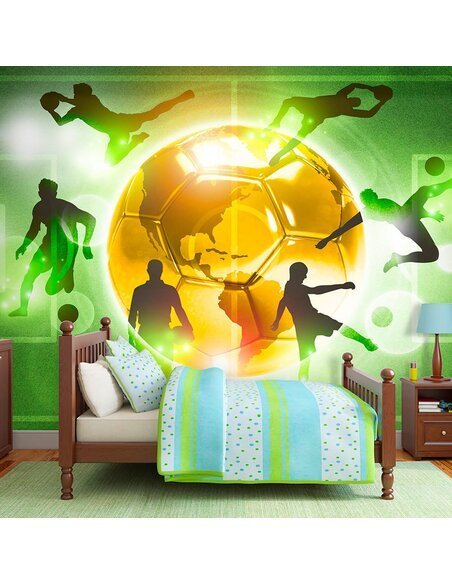 Papier peint FOOTBALL TRAINING - par Artgeist