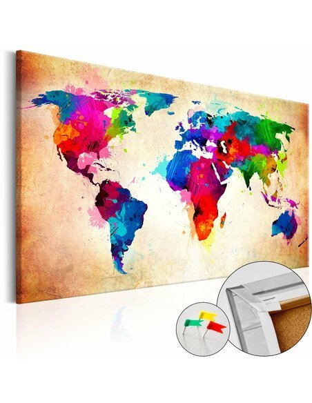 Tableau en liège COLOURFUL RANGER  - par Artgeist