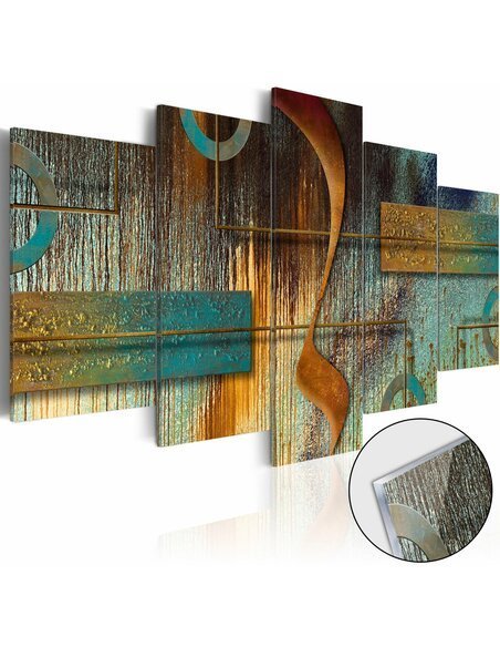 Tableau sur verre acrylique EXOTIC NOTE [GLASS] - par Artgeist