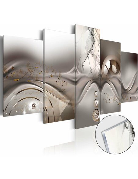 Tableau sur verre acrylique MAJESTY OF THE SYMMETRY [GLASS] - par Artgeist