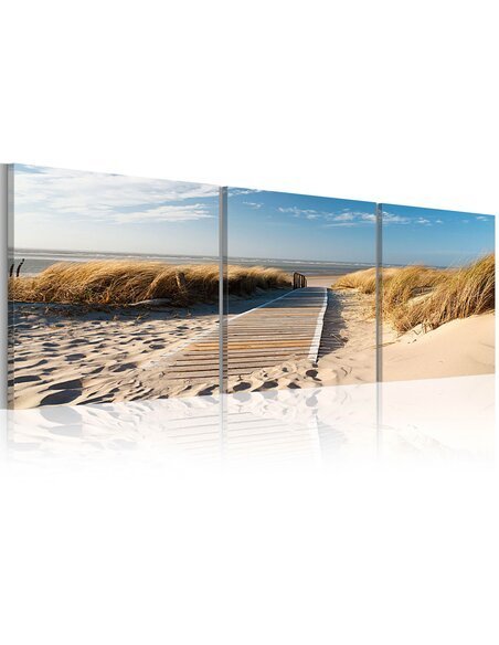 Tableau BEACH Triptyque - par Artgeist