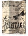 Paravent 3 volets VINTAGE CORRESPONDENCE - par Artgeist