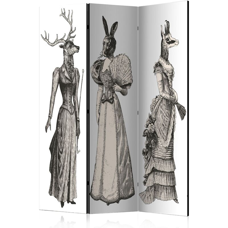 Paravent 3 volets CHIC ZOO - par Artgeist
