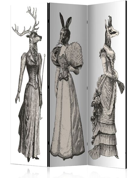 Paravent 3 volets CHIC ZOO - par Artgeist