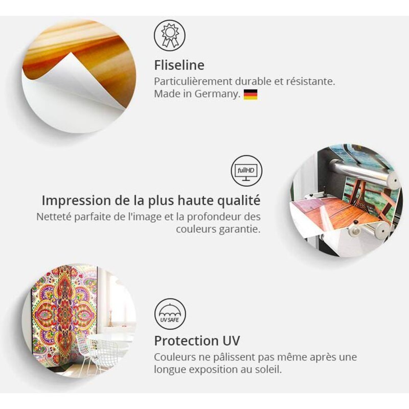 Paravent 3 volets CHIC ZOO - par Artgeist