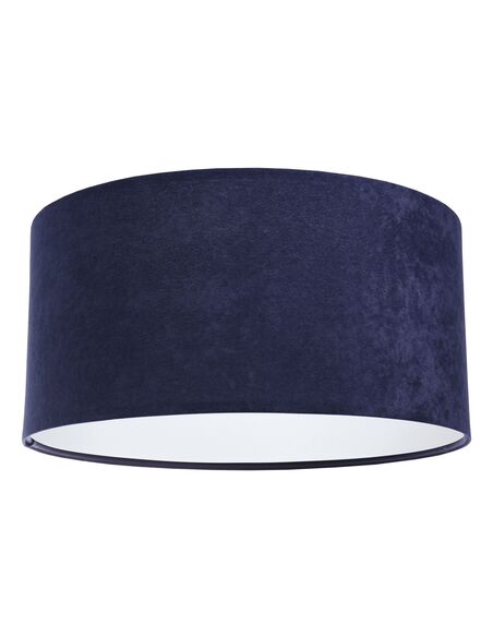 Suspension CLASSIC Velour Bleu avec Intérieur Blanc - par BPS Koncept