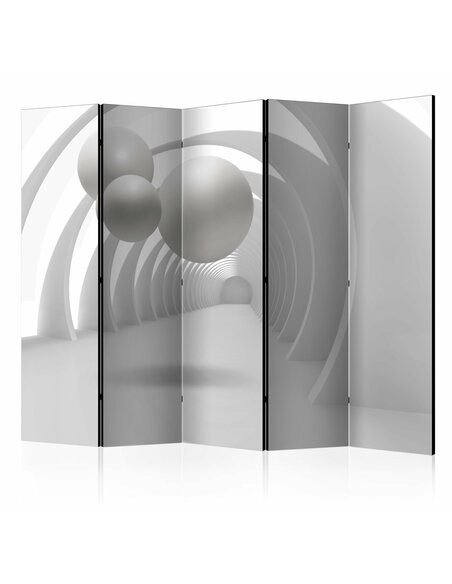 Paravent 5 volets WHITE TUNNEL II - par Artgeist