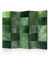 Paravent 5 volets GREEN PUZZLE II - par Artgeist