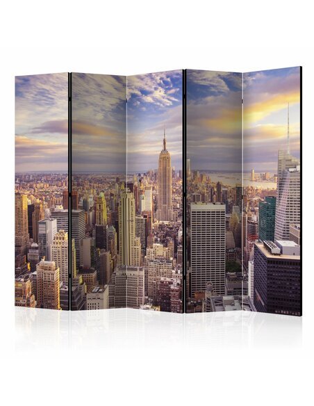 Paravent 5 volets NEW YORK MORNING II - par Artgeist