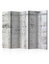 Paravent 5 volets CONCRETE WALL II - par Artgeist