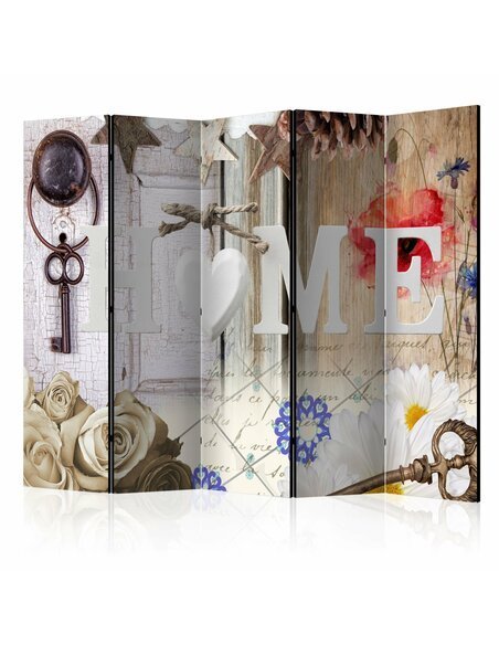 Paravent 5 volets HOME: ENCHANTING MEMORIES - par Artgeist