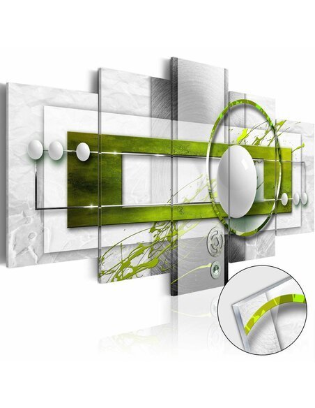 Tableau sur verre acrylique GREenERGY [GLASS] - par Artgeist