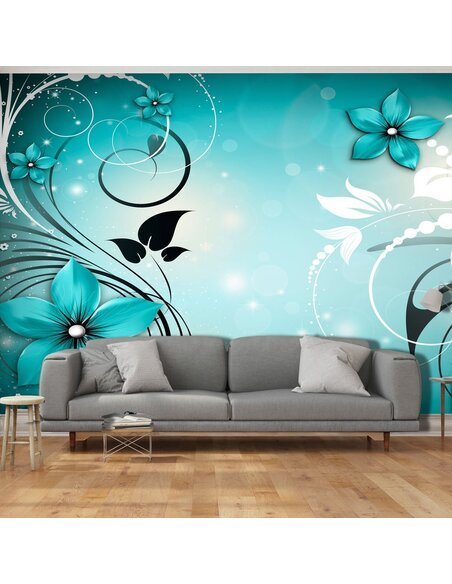 Papier peint grand format SAPPHIRE WINTER - par Artgeist