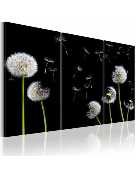 Tableau FAMILLE DE PISSENLITS  - par Artgeist