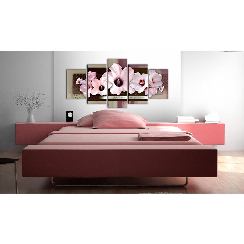 Tableau - 5 tableaux - Hibiscuses - par Artgeist