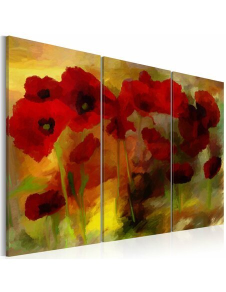 Tableau COQUELICOTS SUBLIMES - par Artgeist