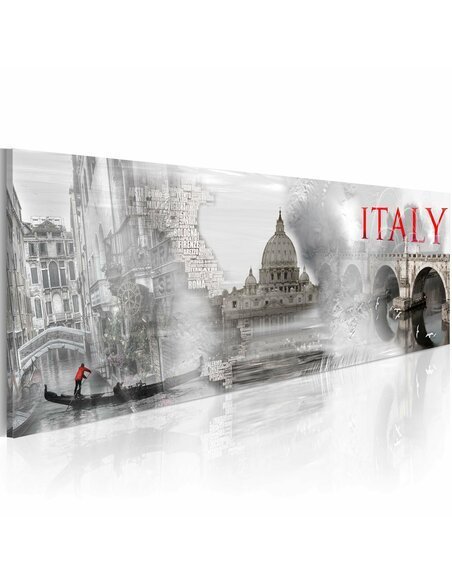 Tableau Panoramique - Charme de l'Italie - par Artgeist
