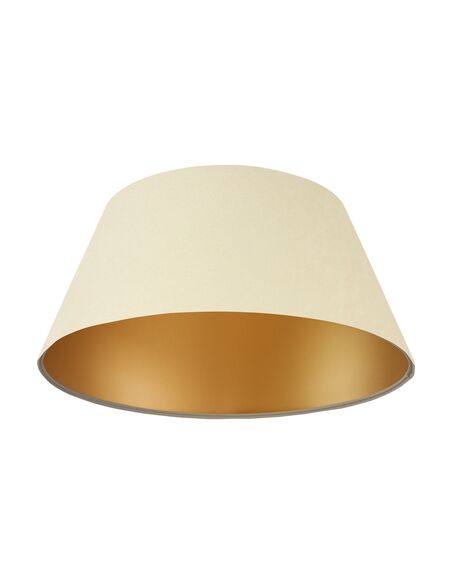 Suspension Beige intérieur Or BIG BELL - par BPS Koncept