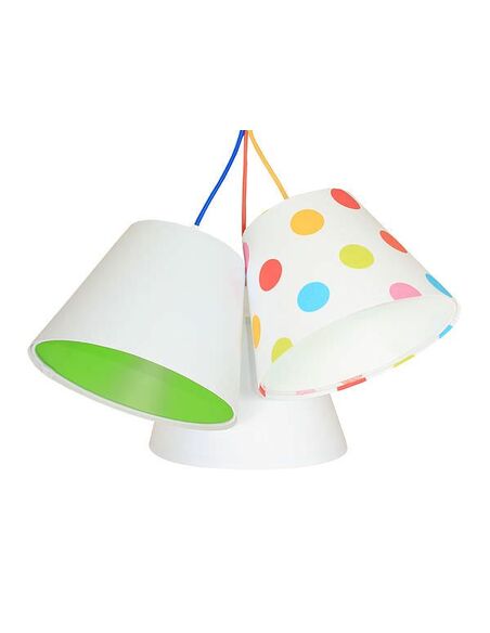 Suspension CENNIK Blanc intérieur Vert - par BPS Koncept