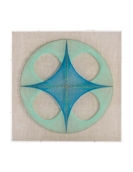 Tableau peint huile DISCUSSION BONHEUR - par Arte Espina