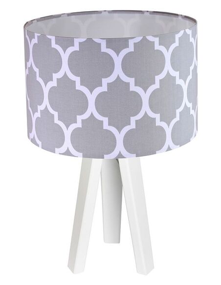 Lampe de chevet Gris et Blanc Collection CLASSIC - par BPS Koncept