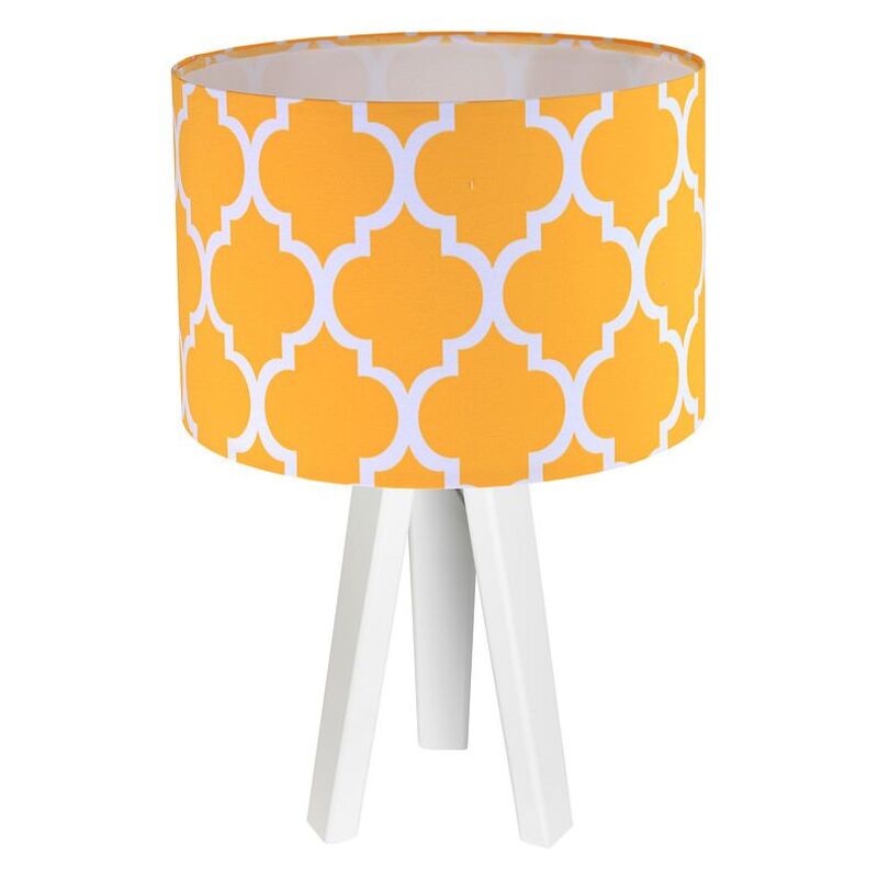 Lampe de chevet Orange et Blanc Collection CLASSIC - par BPS Koncept