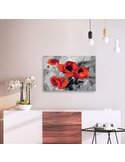 Tableau à peindre soi même BOUQUET DE COQUELICOTS - par Artgeist