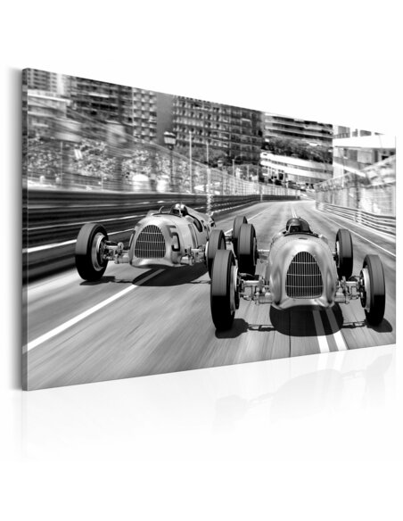 Tableau ANCIENNES VOITURES DE COURSE - par Artgeist