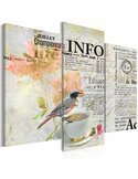 Tableau MORNING NEWSPAPER - par Artgeist