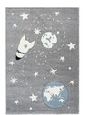 Tapis Enfant AUSTRALIE Argent YOWAH - par Arte Espina