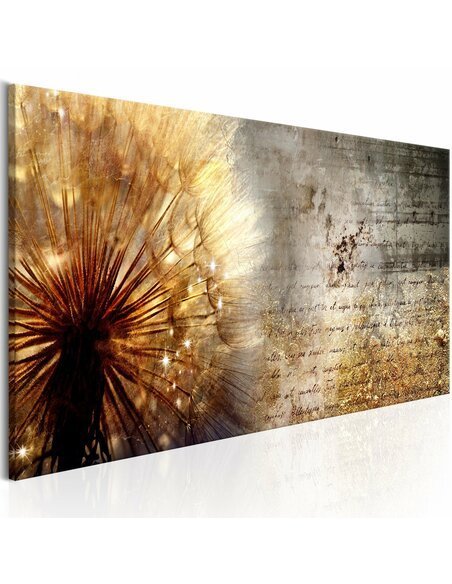 Tableau GOLDEN DANDELION - par Artgeist