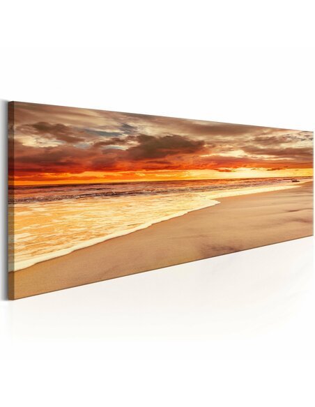 Tableau BEACH: BEATIFUL SUNSET - par Artgeist
