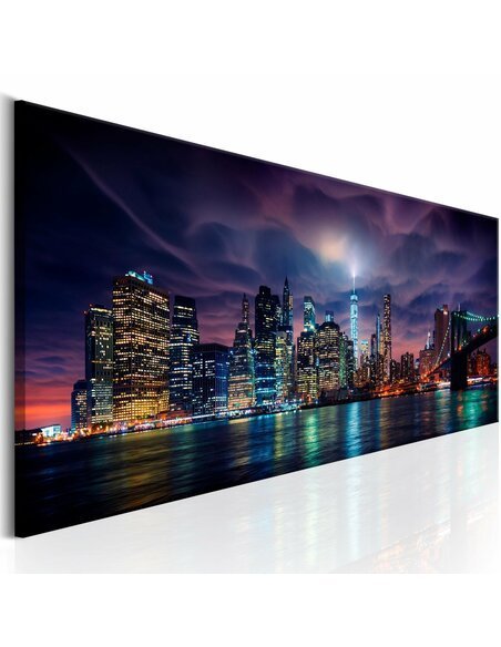 Tableau NEW YORK: DARK CITY - par Artgeist