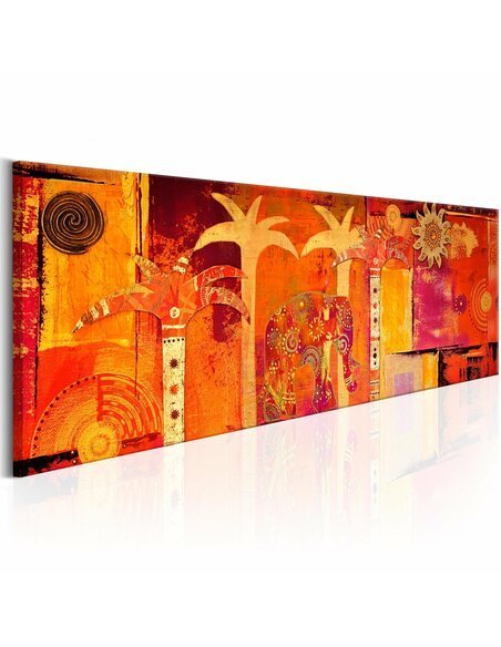 Tableau AFRICAN COLLAGE - par Artgeist