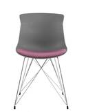 x2 chaises EMILY 110 Gris Violet - par Arte Espina