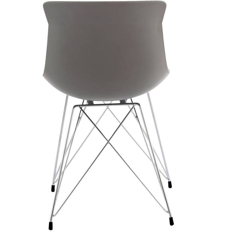 x2 chaises EMILY 110 Gris Violet - par Arte Espina