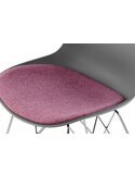 x2 chaises EMILY 110 Gris Violet - par Arte Espina