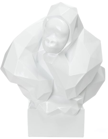 Sculpture KENYA 210 Blanc - par Arte Espina
