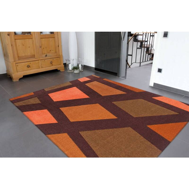 Tapis STYLE DE 32 Marron Orange - par Arte Espina