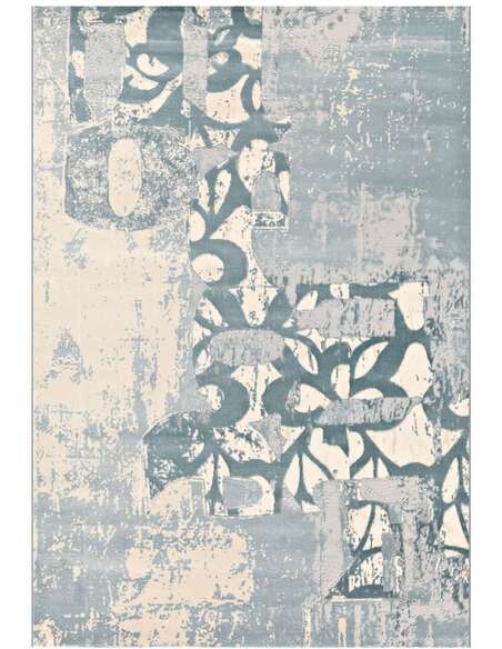 Tapis JUMP 4602 Crème Bleu - par Arte Espina