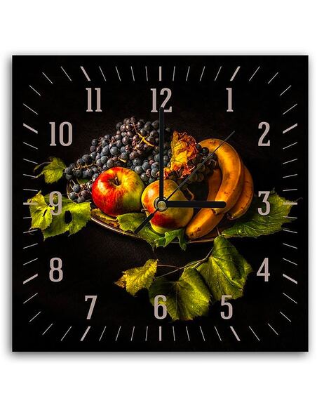 Horloge TOUJOURS LA VIE imprimé sur bois - par Feeby