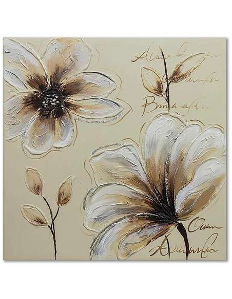 Tableau FLEURS 6 imprimé sur bois - par Feeby